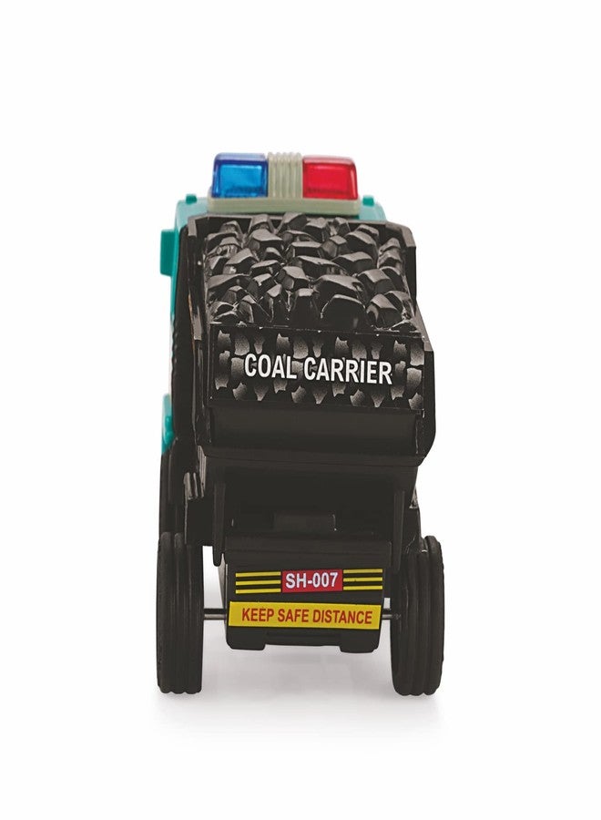 Shinsei Coal Carrier Truck Maintenance Free Pullback Spring Action Race Toy Gift for Boys 3+ Years. Strong ABS Plastic, NO Sharp Edges, BIS Certified. Pack of 1, Color Blue - Image 4